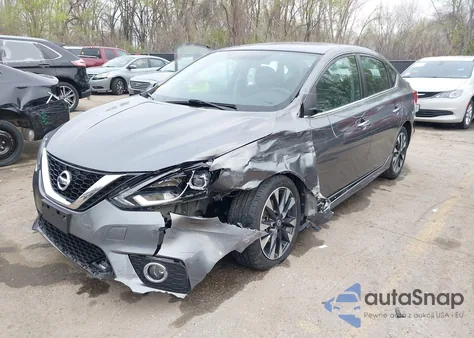 2018 Nissan Sentra Sr из США, поврежденный, VIN 3N1AB7APXJY221148